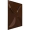 Ekena Millwork 19 5/8in. W x 19 5/8in. H Pinwheel EnduraWall Decorative 3D Wall Panel Covers 2.67 Sq. Ft. WP20X20PICDC - alternate 2